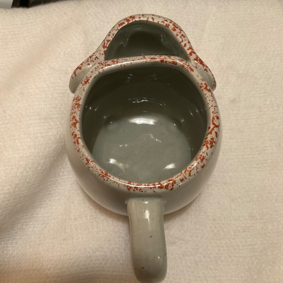 Gray Speckled Elephant Tea Coffee Mug Tea Bag Holder Whimsical and Fun - Picture 3 of 7